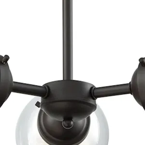 Beckett 22'' Wide 3-Light Chandelier - Oil Rubbed Bronze 3