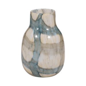 CRANEWORTH BLUE GLASS VASE 10 (IN) 1