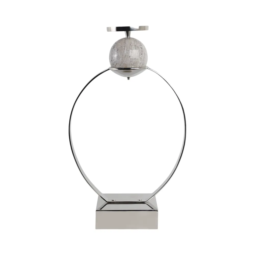 GRAYDONDALE SILVER CANDLE HOLDER 26 (IN)