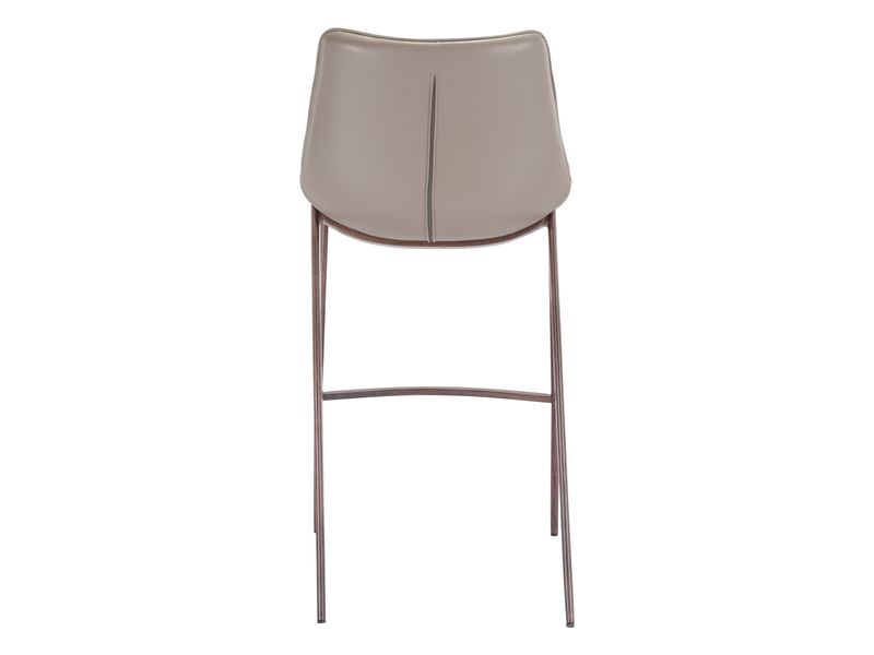 Magnus Barstool Brown & Walnut 5