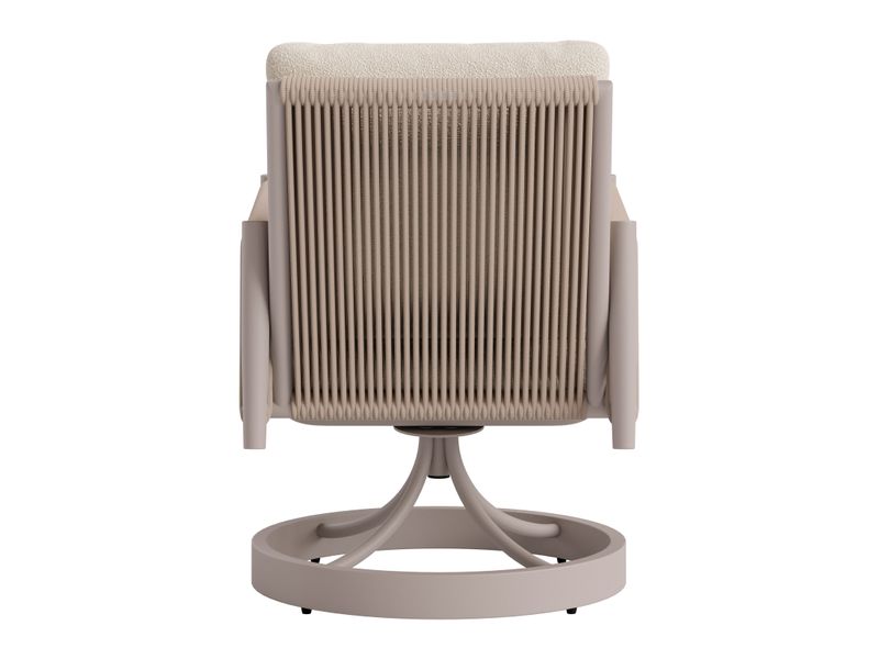 Rivan Swivel Dining Chair Beige 5