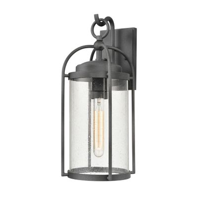 Catalonia 17.5″ High 1-Light Outdoor Sconce - Distressed Zinc