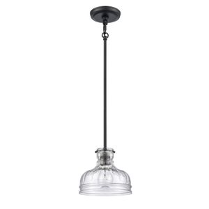 Orinoco 8'' Wide 1-Light Mini Pendant - Matte Black 2