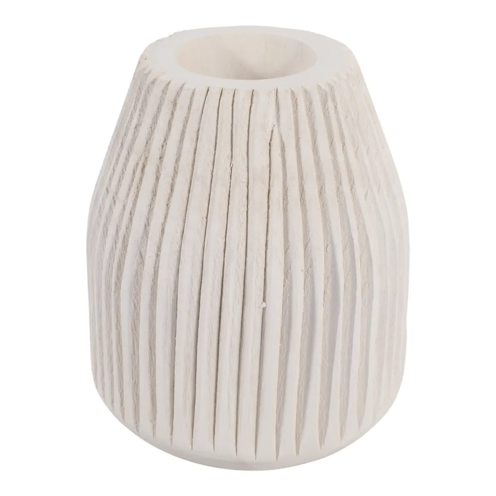 WESTONGATE WHITE VASE 9 (IN)