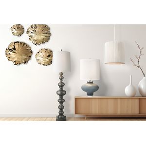 Meymac 74'' High 1-Light Floor Lamp - Pewter 5