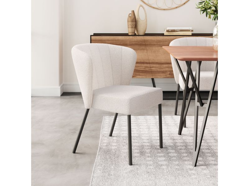 Aimee Dining Chair Cream 2