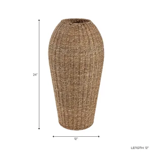 BAYARDWIND TAN VASE 24 (IN) 8