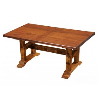 Barnwood Timbers Rectangle Dining Table - 5-foot - 36-inch wide - Antique Oak Top