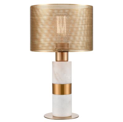 Sureshot 15″ High 1-Light Table Lamp - Aged Brass