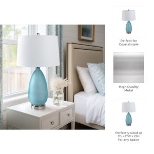 DARIENWELL BLUE LAMP 30 (IN) 8