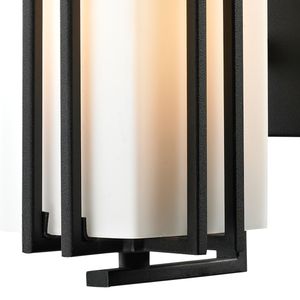 Croftwell 12'' High 1-Light Outdoor Sconce - Textured Matte Black 3