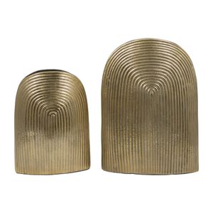 SAGECLIFF GOLD VASE 14 (IN) 9
