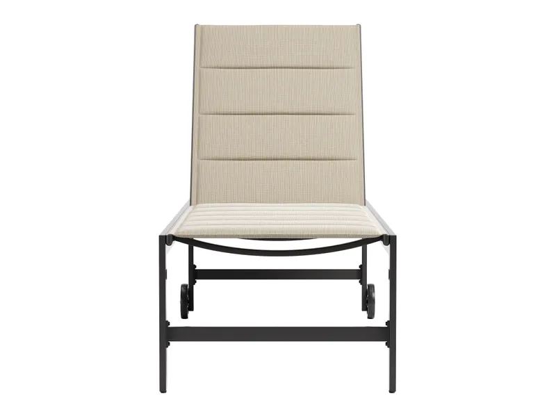 Costa Chaise Lounge Beige 4