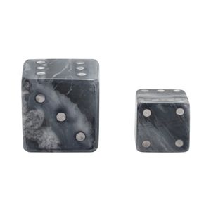 HAROLDPORT SET OF 2 GRAY GAMES 4 (IN) 5