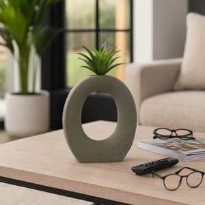DILLONVIEW GREEN VASE 11 (IN) 11