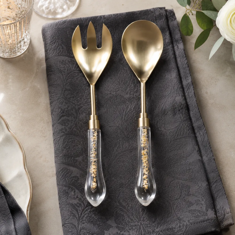 BRECK SET OF 2 WHITE SERVEWARE 1 (IN)
