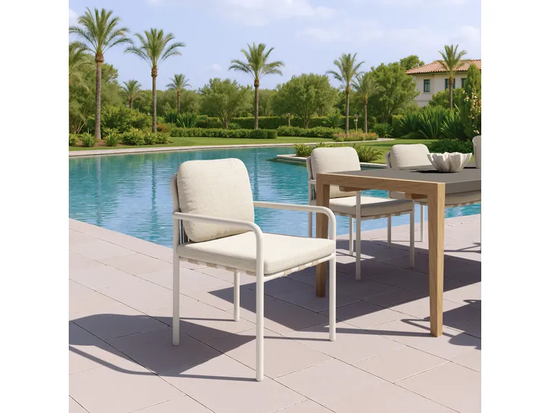 Aite Dining Chair Beige 10