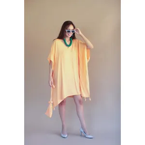 Cumin Kaftan with Matching Bag 7