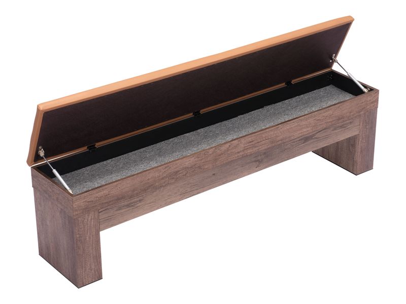 Bonker Storage Bench Brown 7