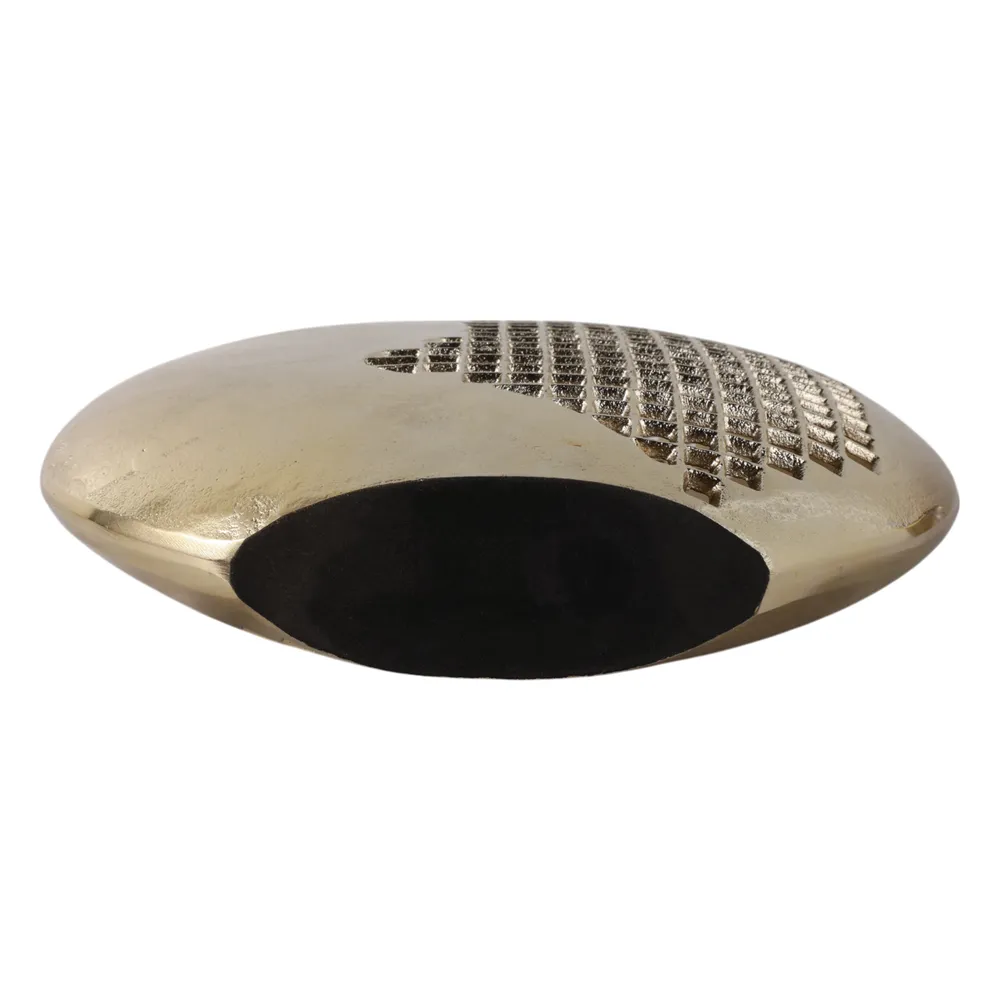 BRUNOFORD GOLD VASE 14 (IN)