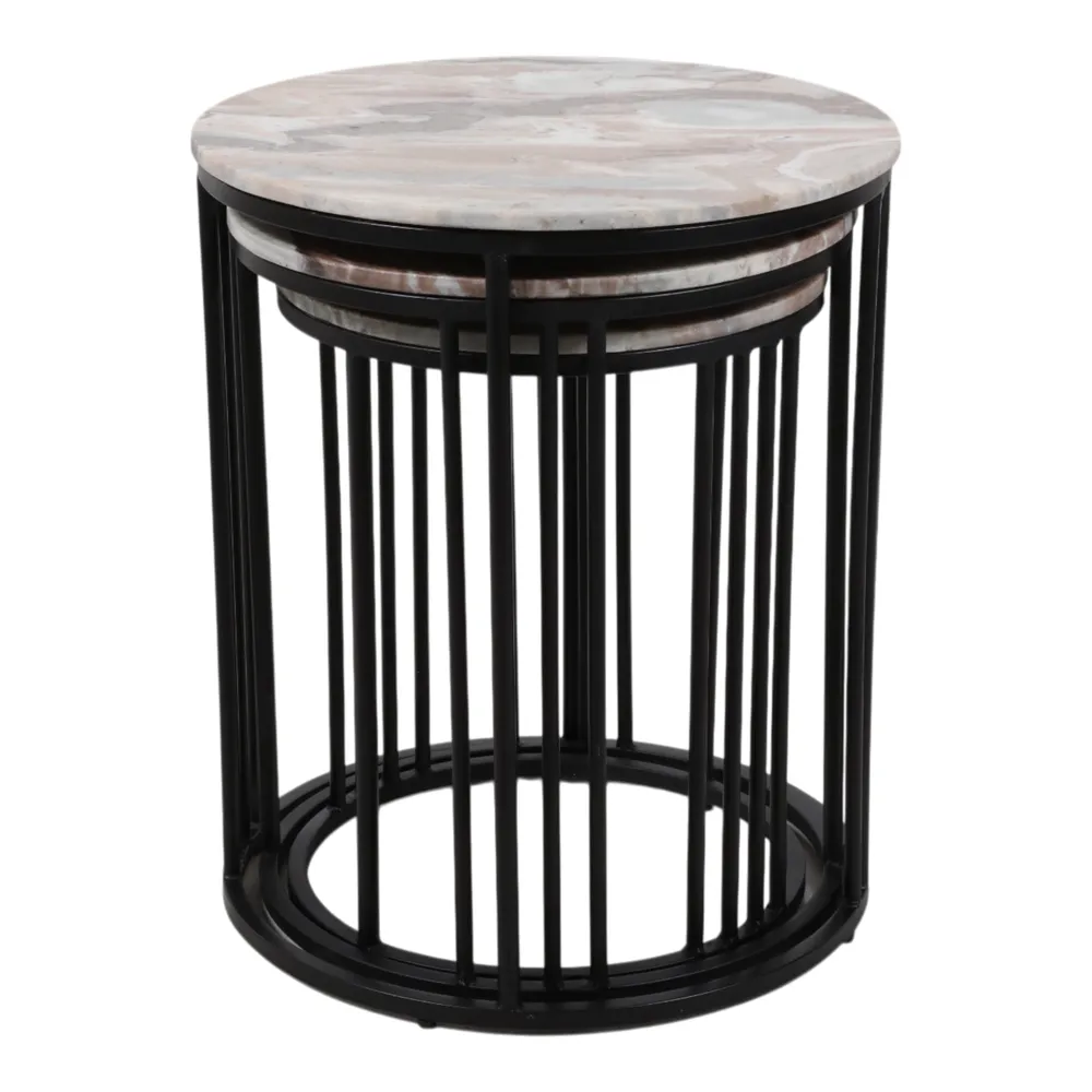 BRYNMILL SET OF 3 BLACK TABLE 24 (IN)