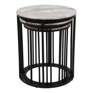 BRYNMILL SET OF 3 BLACK TABLE 24 (IN) 2