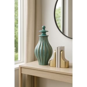 CALEWIND BLUE JAR 15 (IN) 12