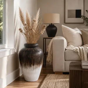 GRIFFIN BROWN VASE 24 (IN) 2