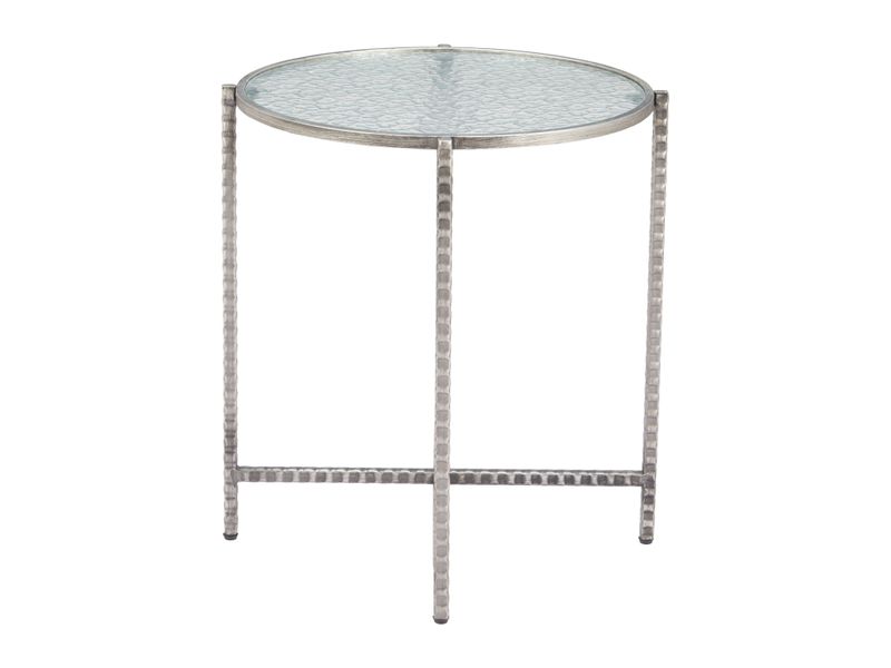 Vetro Side Table Silver 3