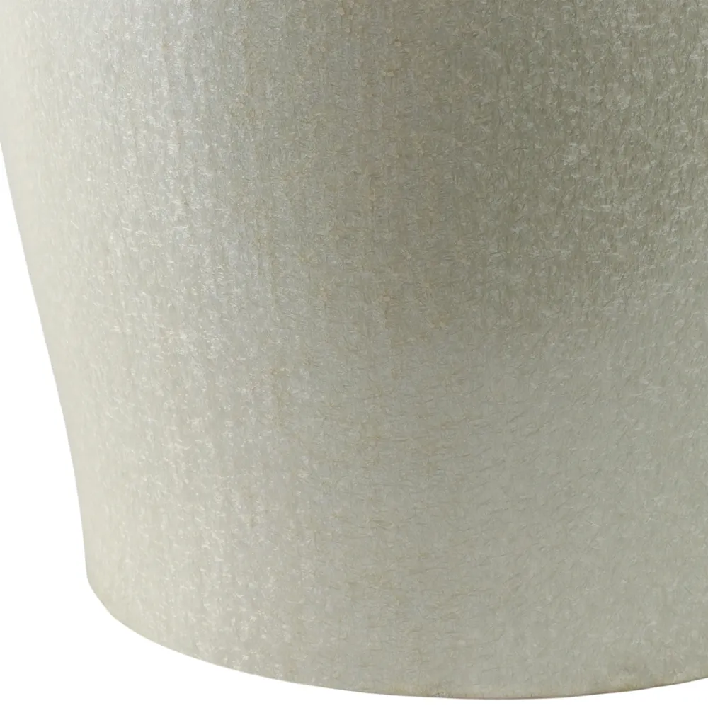 BAKERSIDE IVORY GARDEN STOOL 19 (IN)