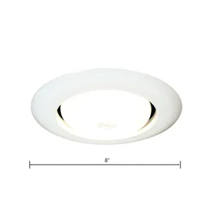 Lucen 6'' Wide 1-Light Recessed Trim - Matte White 2