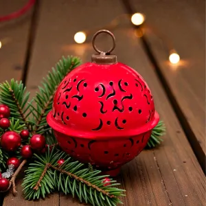 Red LED Bell 6x7.75in 1