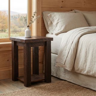 WoodShop Open Nightstand