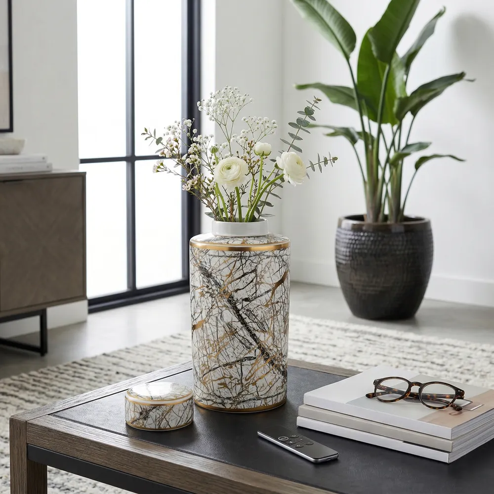LOCHLAKE WHITE JAR 16 (IN)