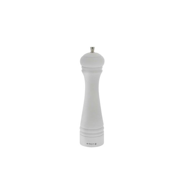 DEBUYER JAVA, Salt Mill, SS Mechanism 25cm/9.84", Matte White