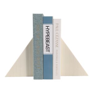 ROSSGATE SET OF 2 IVORY BOOKENDS 8 (IN) 3