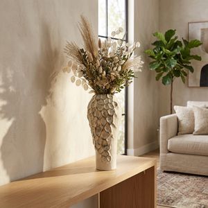 TRUEOAK IVORY VASE 19 (IN) 9