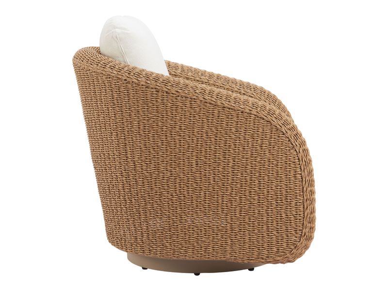 Solara Swivel Chair Ivory 3