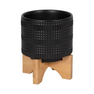 LYNNWELL BLACK PLANTER 5 (IN) 4
