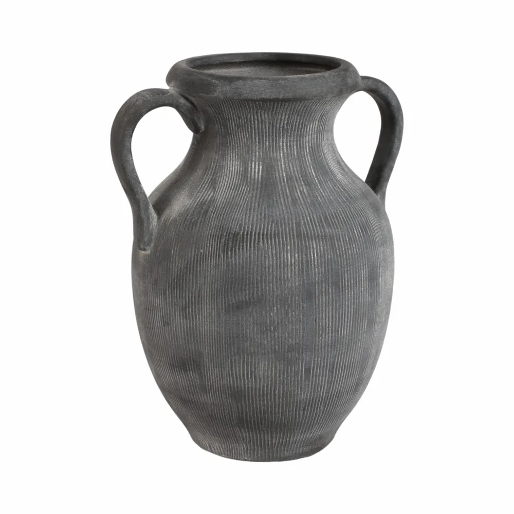 ALTONMILL BLACK VASE 13 (IN)