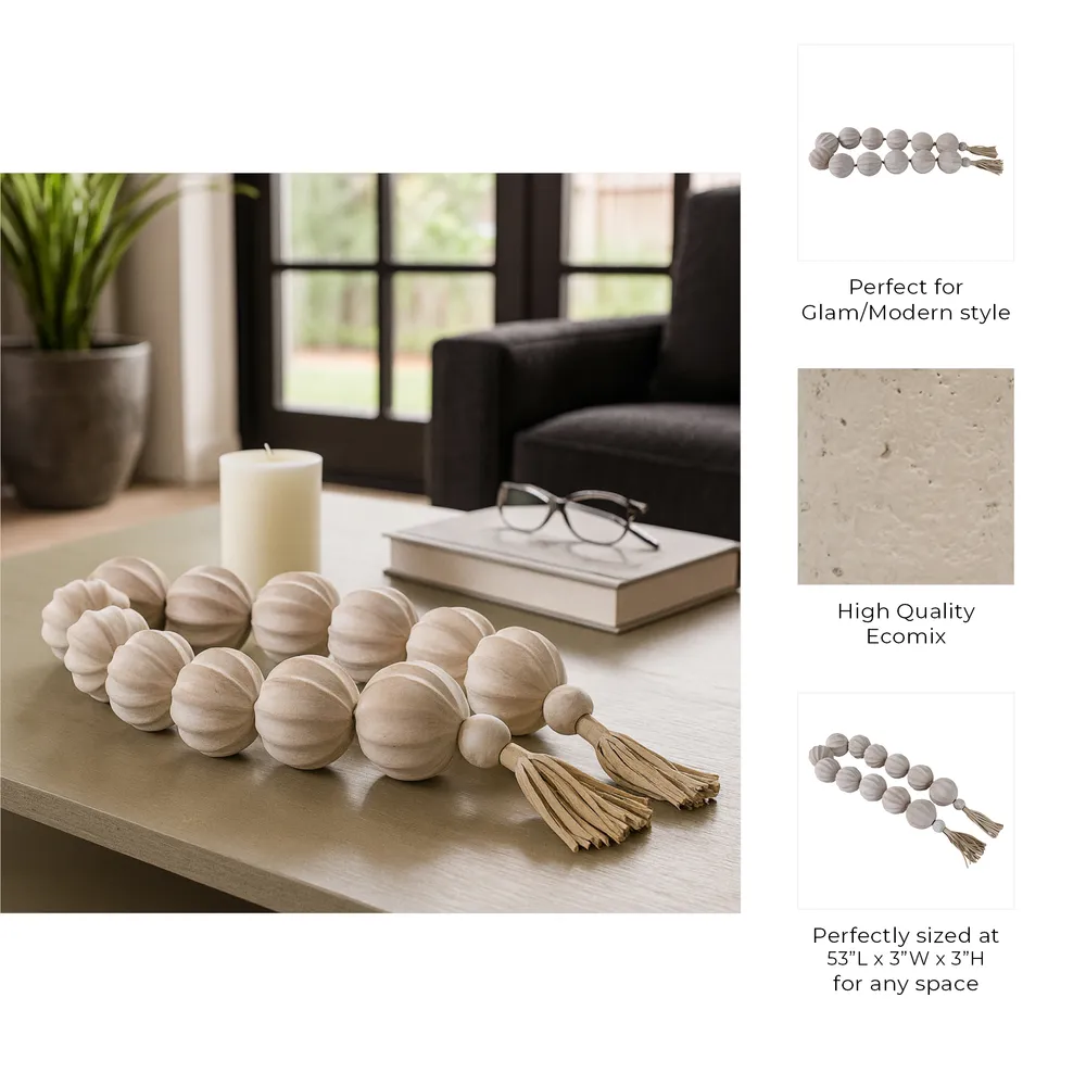 ERIN TAN BEAD 3 (IN)