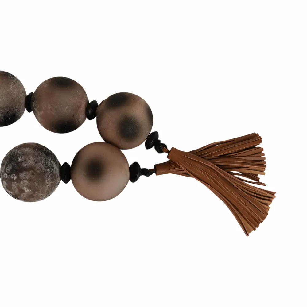 CALVINDALE BROWN BEAD 3 (IN)