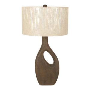 DUNCANSHAW BROWN LAMP 30 (IN) 1
