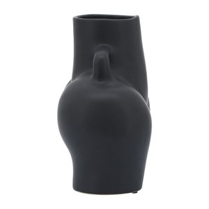 GLOVERSIDE BLACK VASE 8 (IN) 5