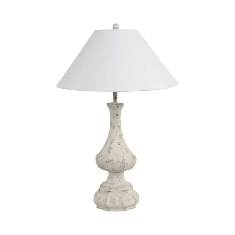 BRENTONGATE WHITE LAMP 31 (IN)