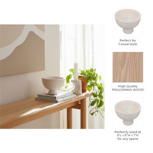 CARLINMORE WHITE BOWL 8 (IN) 4