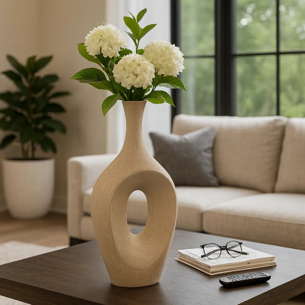 DUTTONRIDGE GOLD VASE 19 (IN)