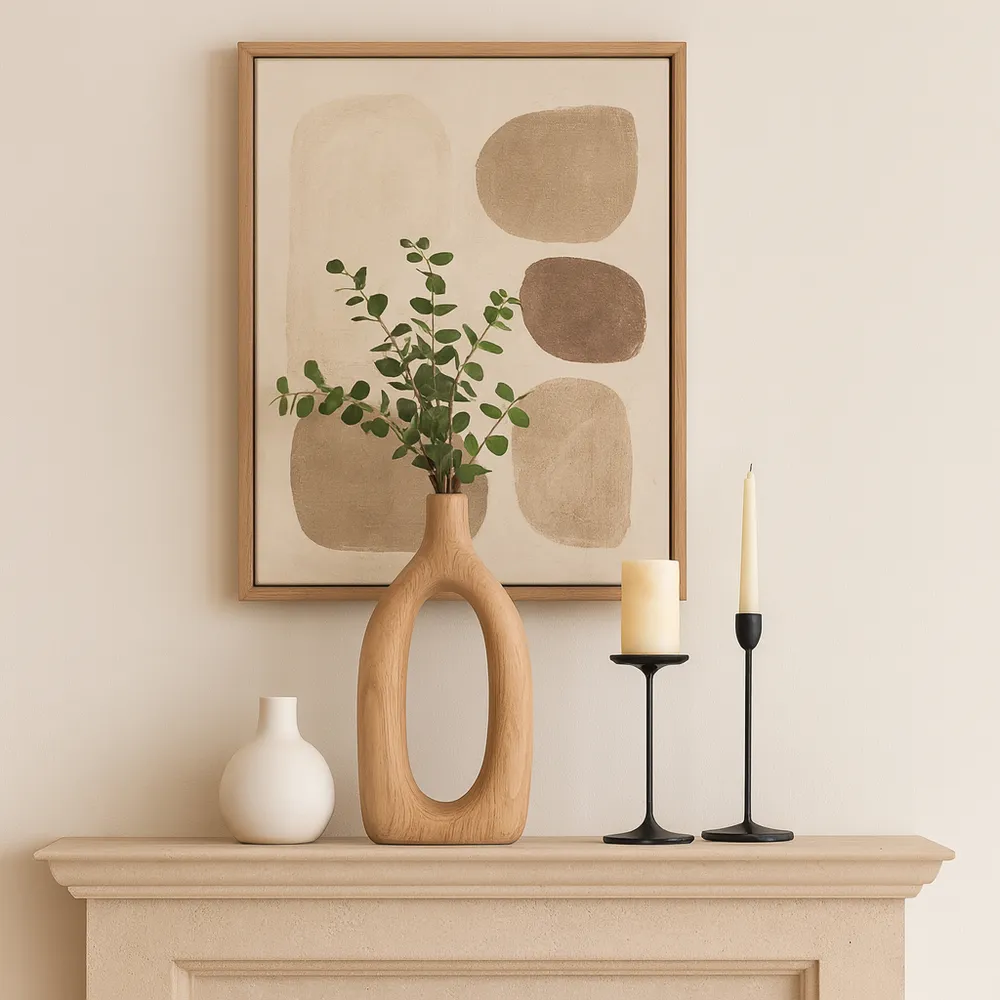GRAYSONHAM BROWN VASE 14 (IN)