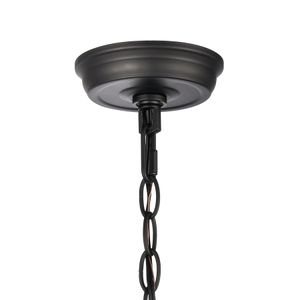 Tangent 12'' Wide 1-Light Pendant - Matte black 5