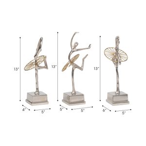 LYNNGROVE SET OF 3 SILVER DECOR 13 (IN) 10